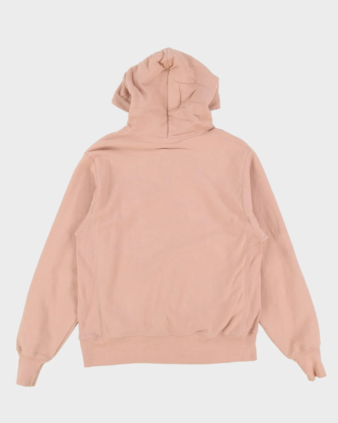 00s Champion Reverse Weave Pink Hoodie - M