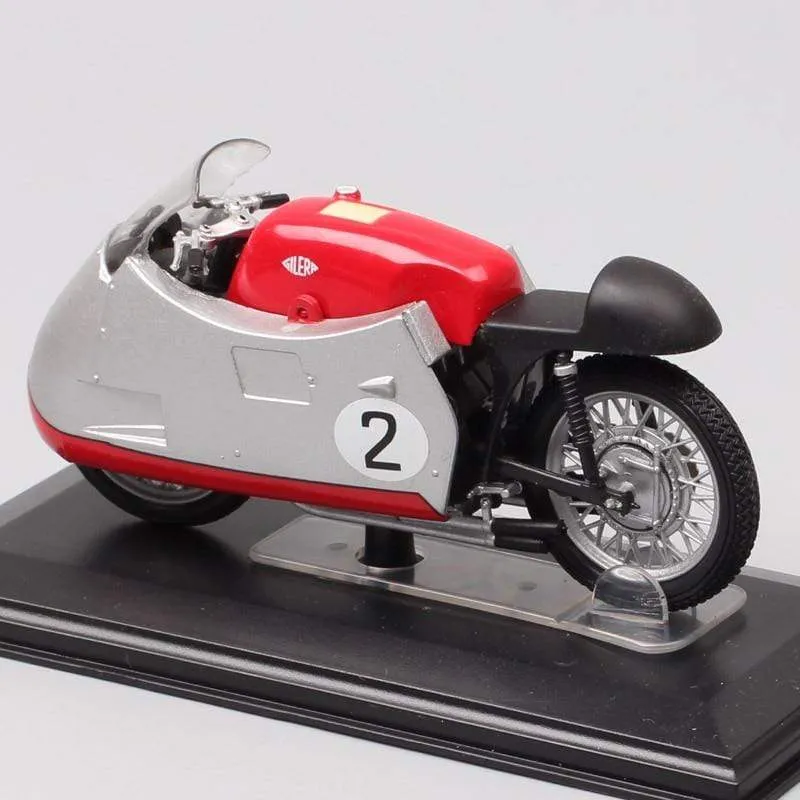 1/24 Scale Classic Retro Italeri 1955 Gilera 4cil 500cc World Champion #76 G Duke motorcycle Diecast GP bike model Toy Vehicles