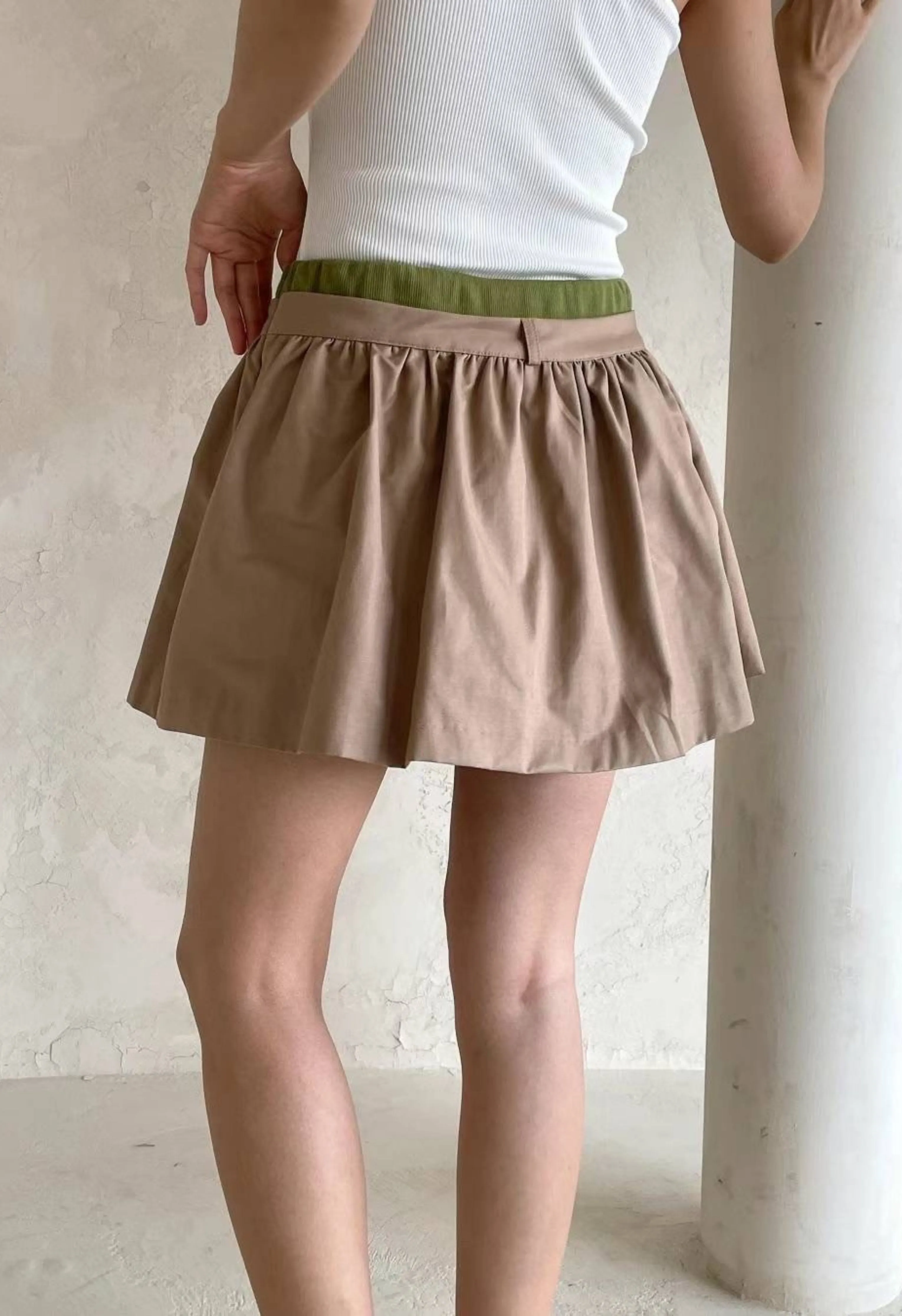 Aimee Skort in Beige