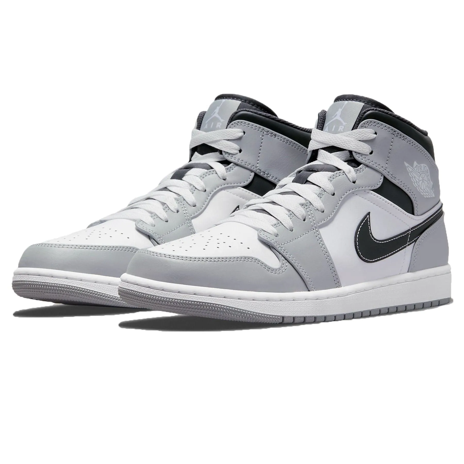 Air Jordan 1 Mid "Light Smoke Grey Anthracite"