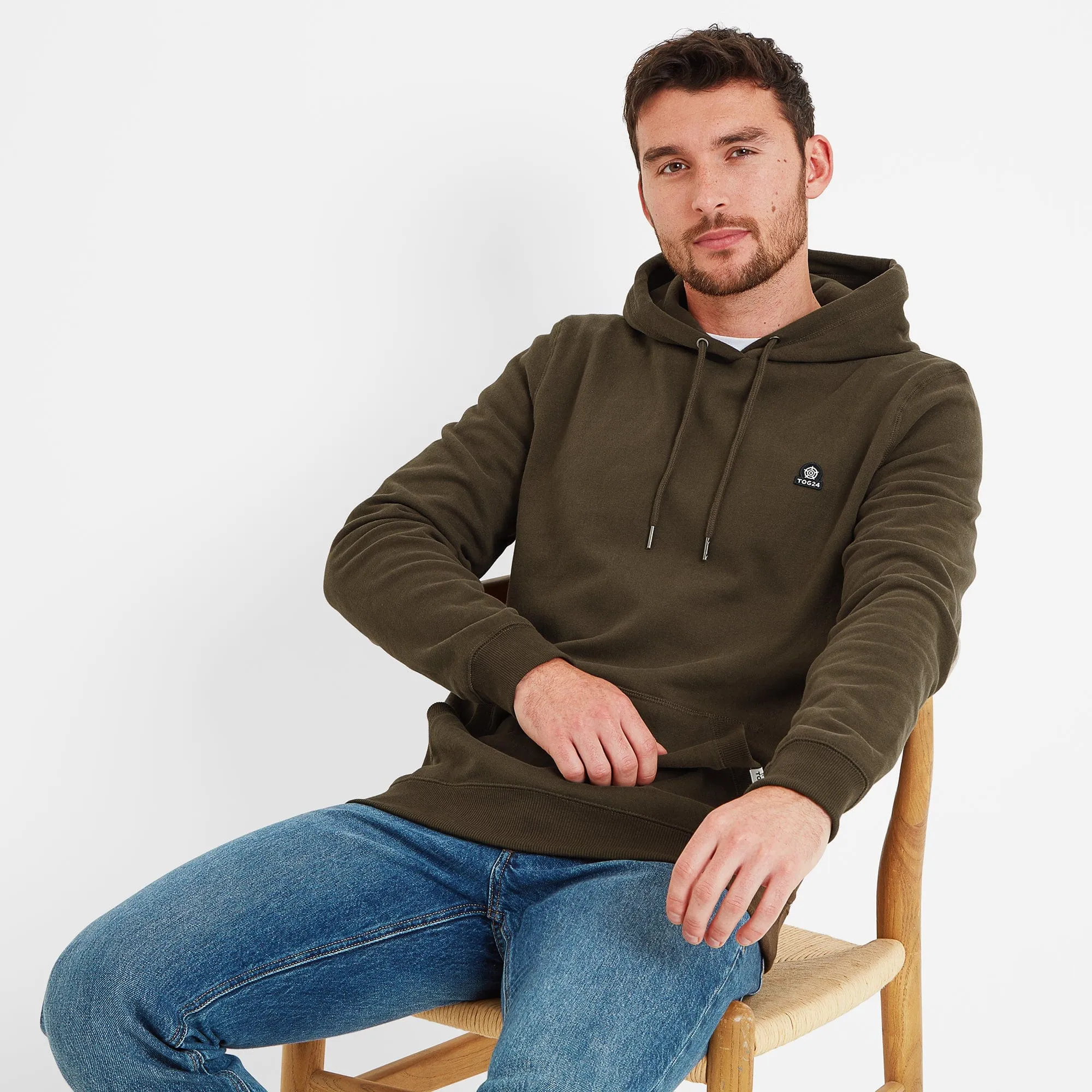 Akerman Mens Hoody - Dark Khaki