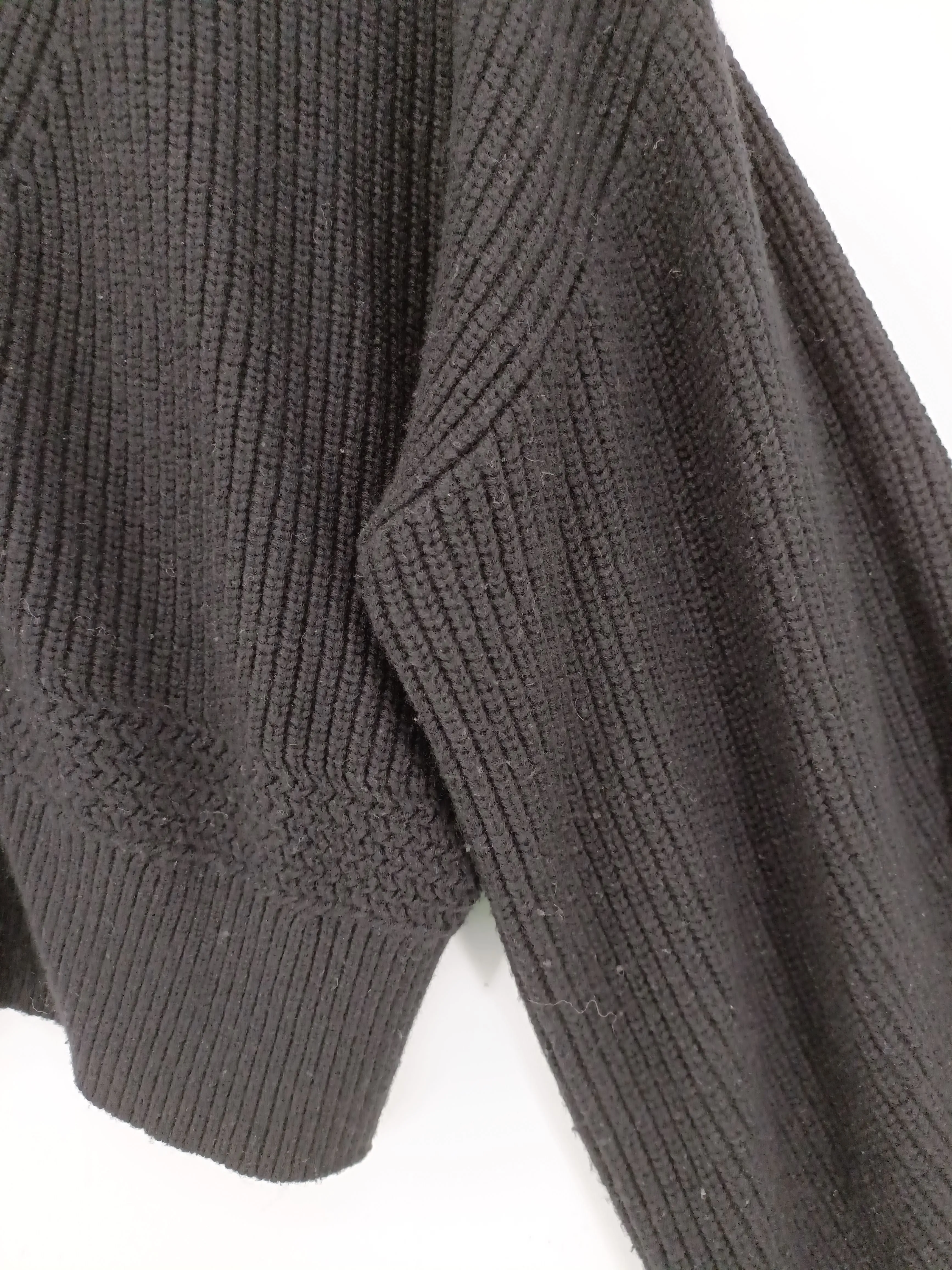 & Other Stories Women's Cardigan S Black Polyamide with Wool