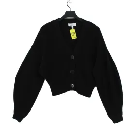 & Other Stories Women's Cardigan S Black Polyamide with Wool