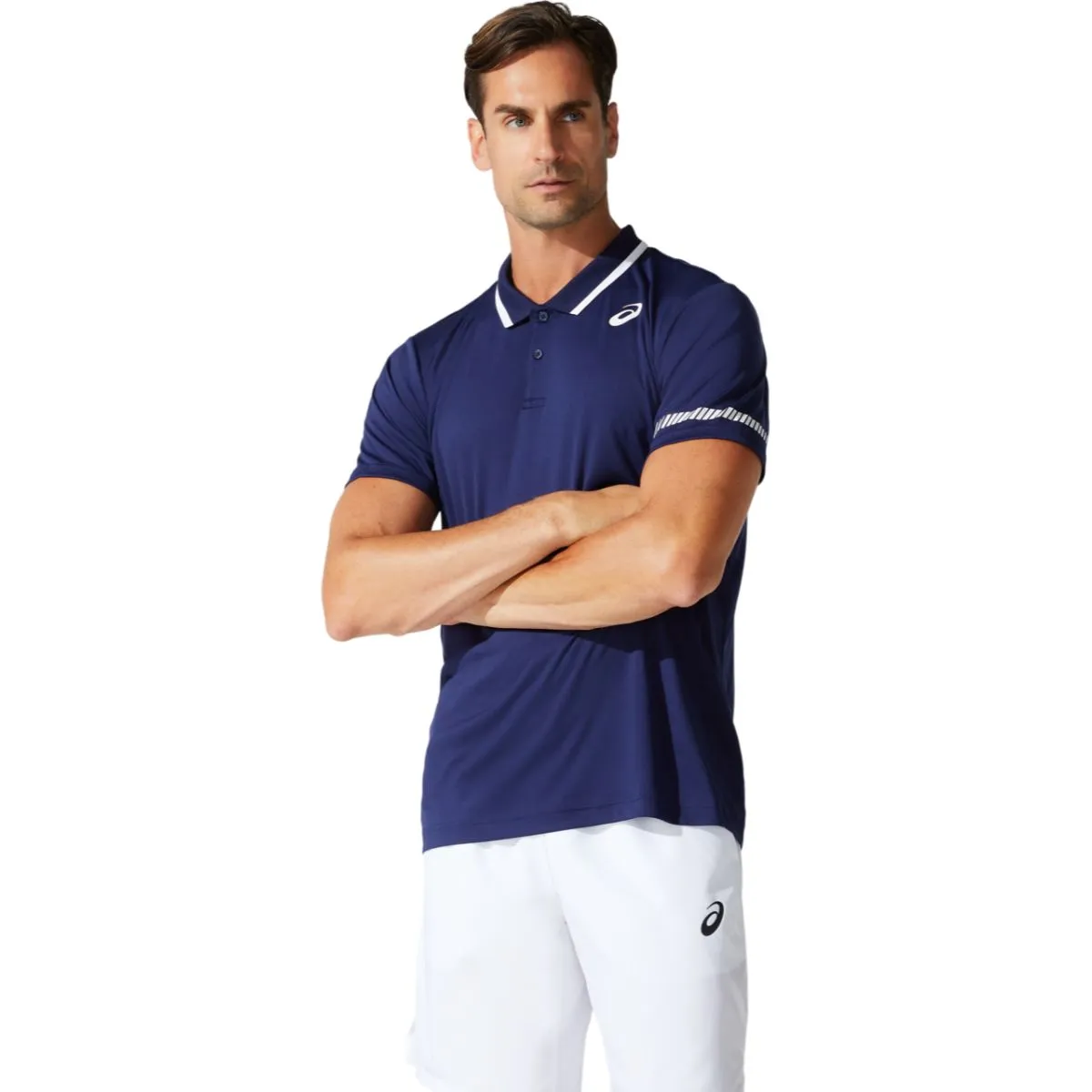 Asics Court M Polo Shirt Peacoat    