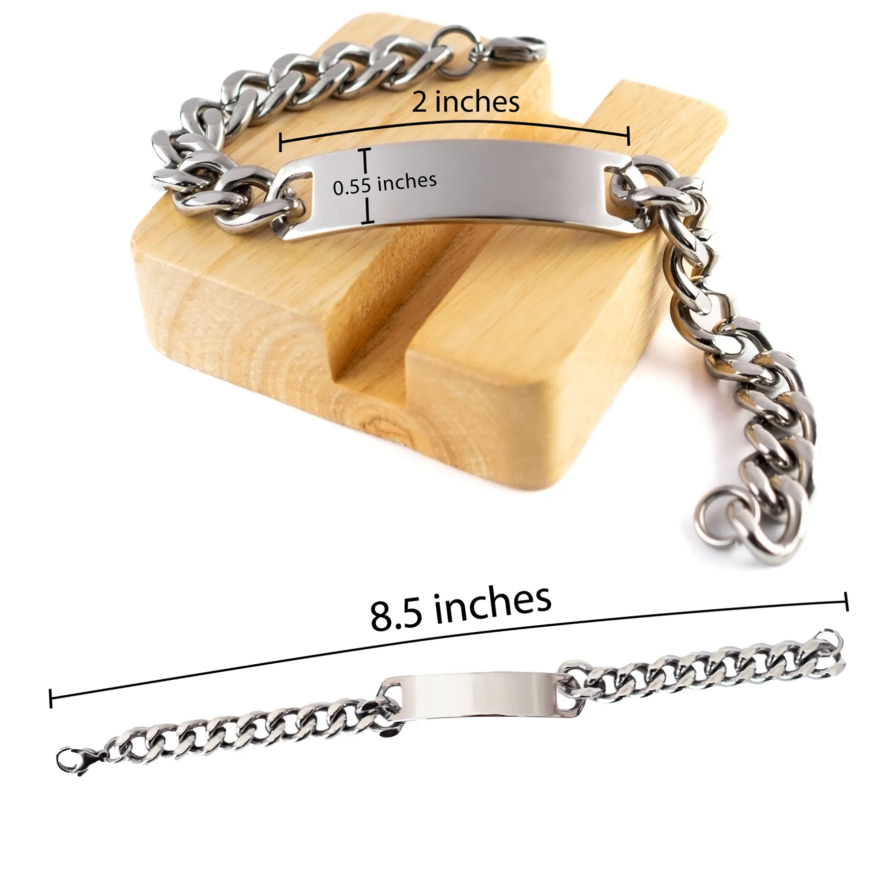 Auntie Thank You Gifts, Your presence is a reminder of life's greatest, Appreciation Blessing Birthday Cuban Chain Stainless Steel Bracelet for Auntie