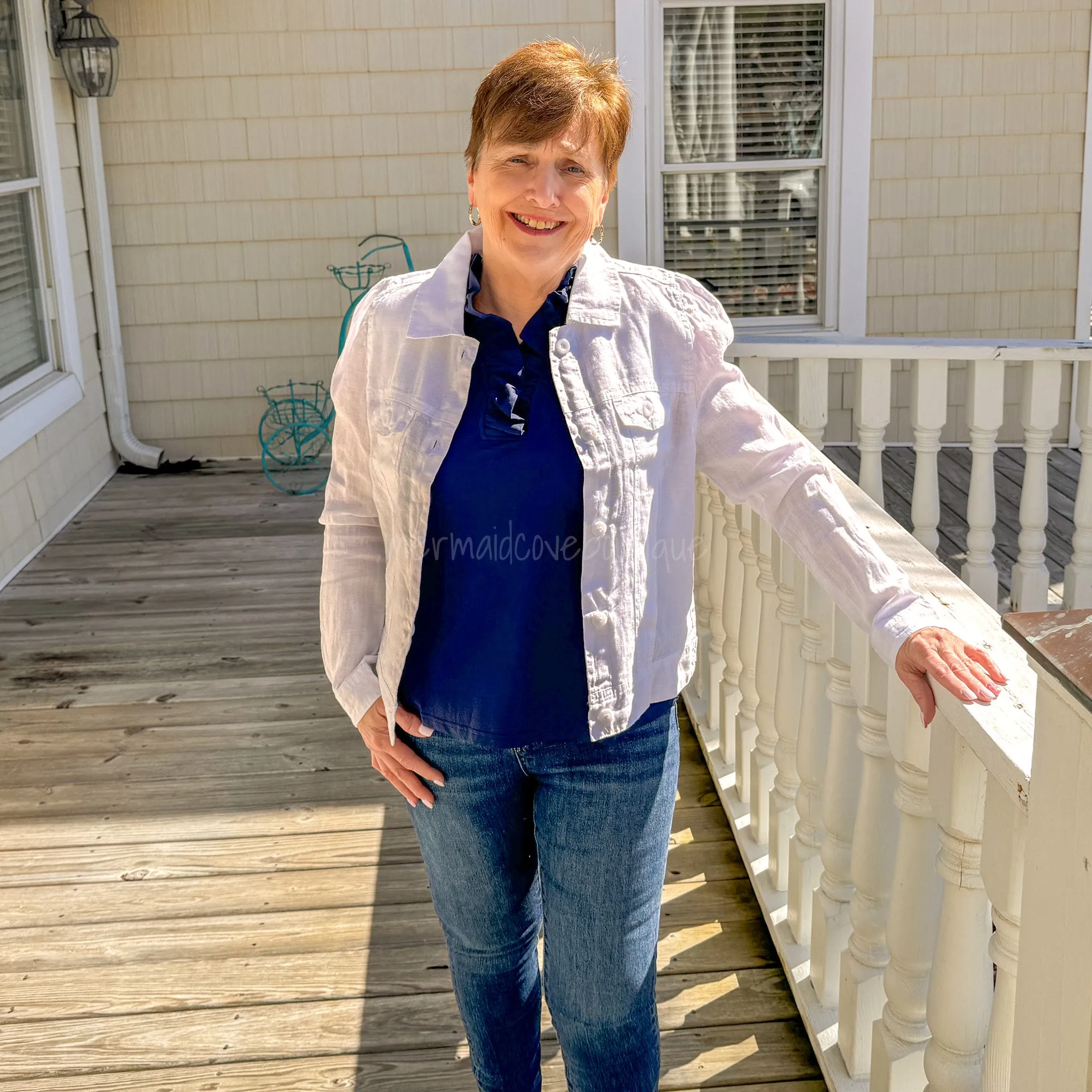 Beachtime Travel Jacket in White