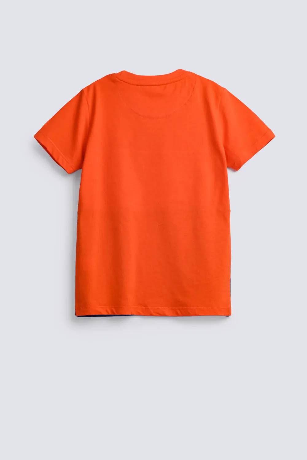 BOYS CUT & SEW PANEL TEE