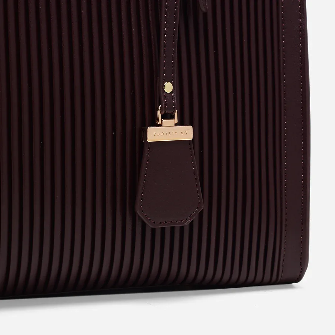 Brie Pleated Tote Bag