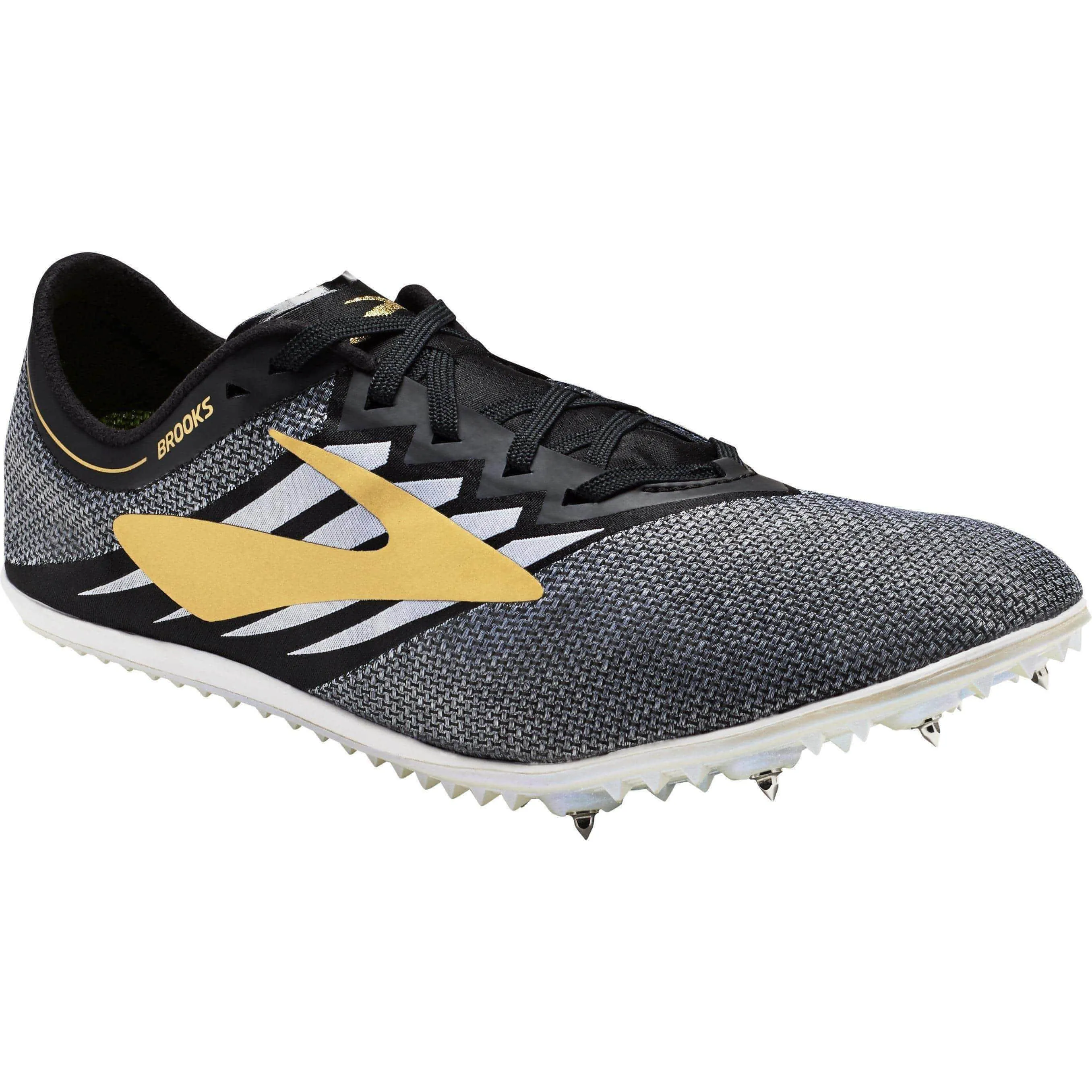 Brooks ELMN8 v4 Running Spikes - Black