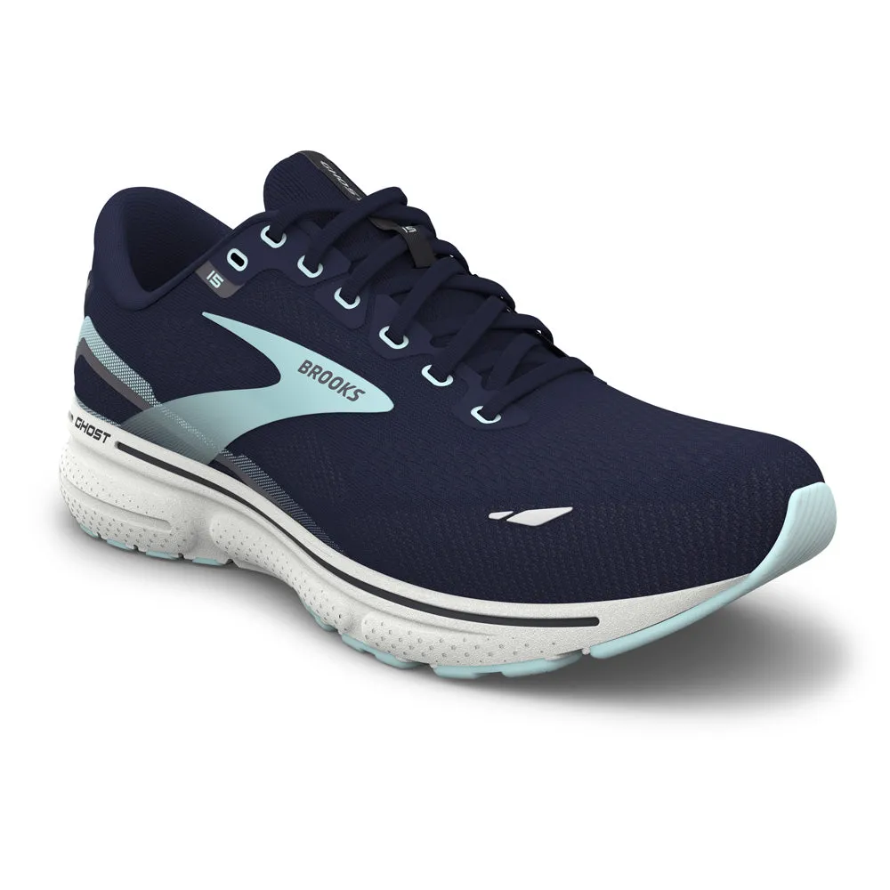 Brooks Ghost 15 (B Width) - Peacoat/Pearl/Salt Air (Womens)