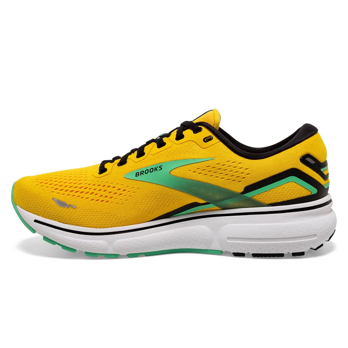 Brooks Ghost 15 Mens | Lemon Chrome/black/springbud