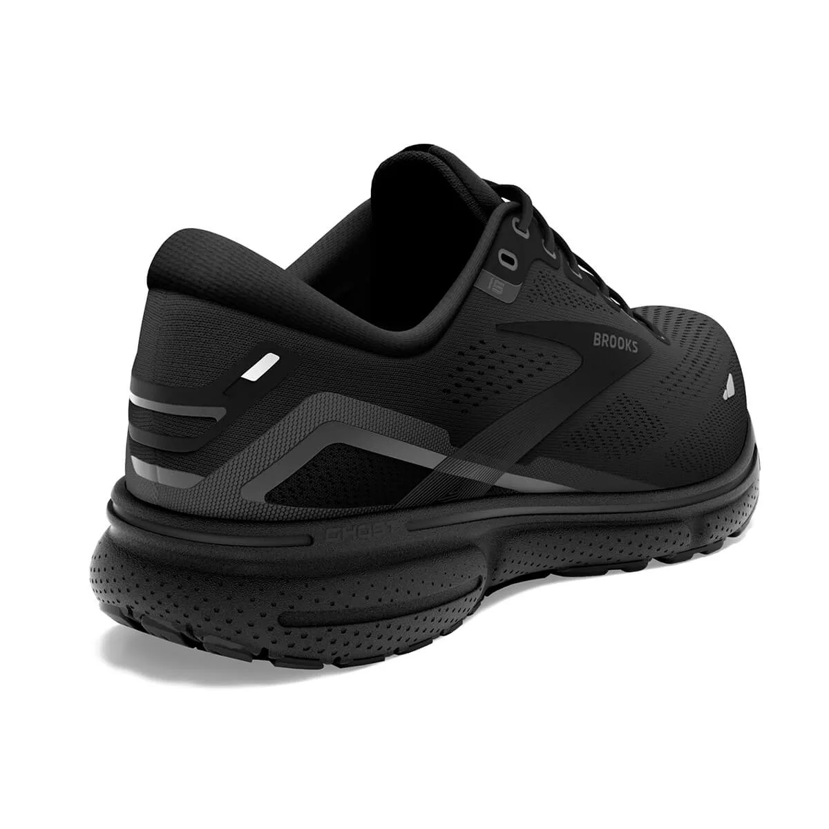 Brooks Ghost 15 Womens | Black/black/ebony