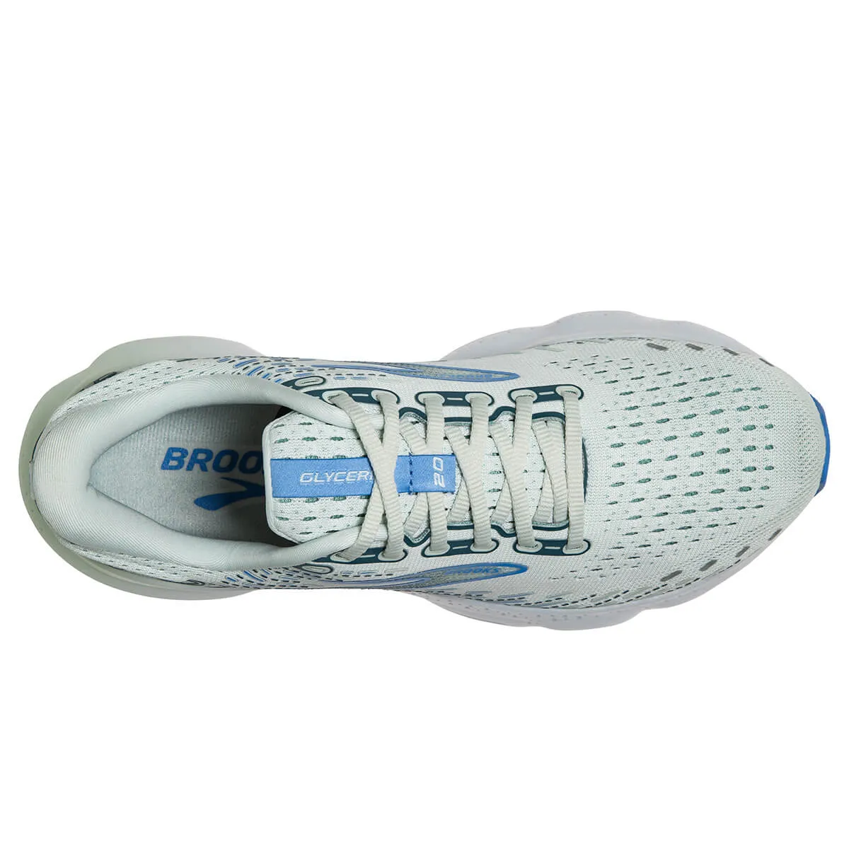 Brooks Glycerin 20 Womens | Blue Glass/marina/legion Blue