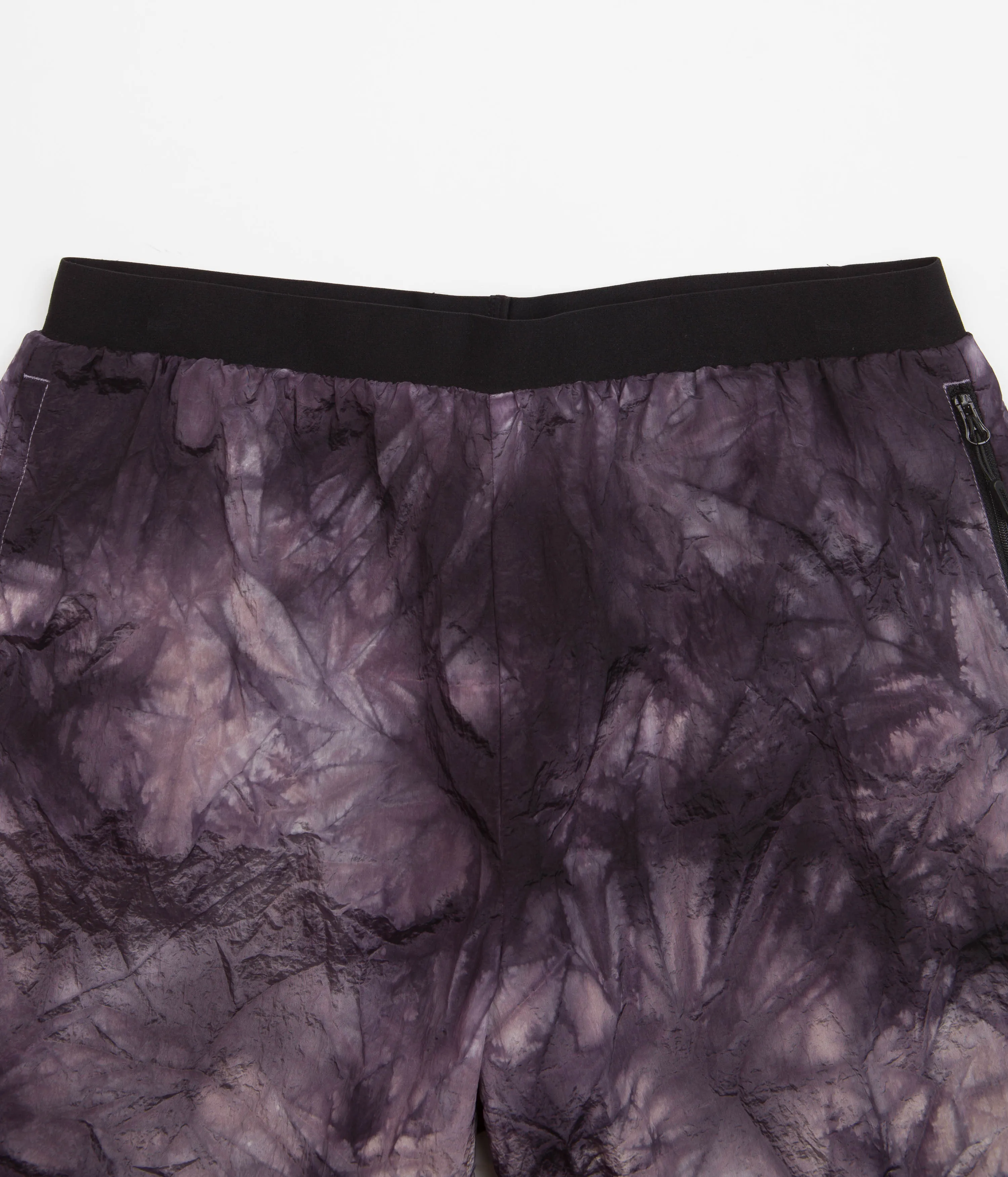 Carrier Goods Tie Dye Trail Runner Shorts - Purple