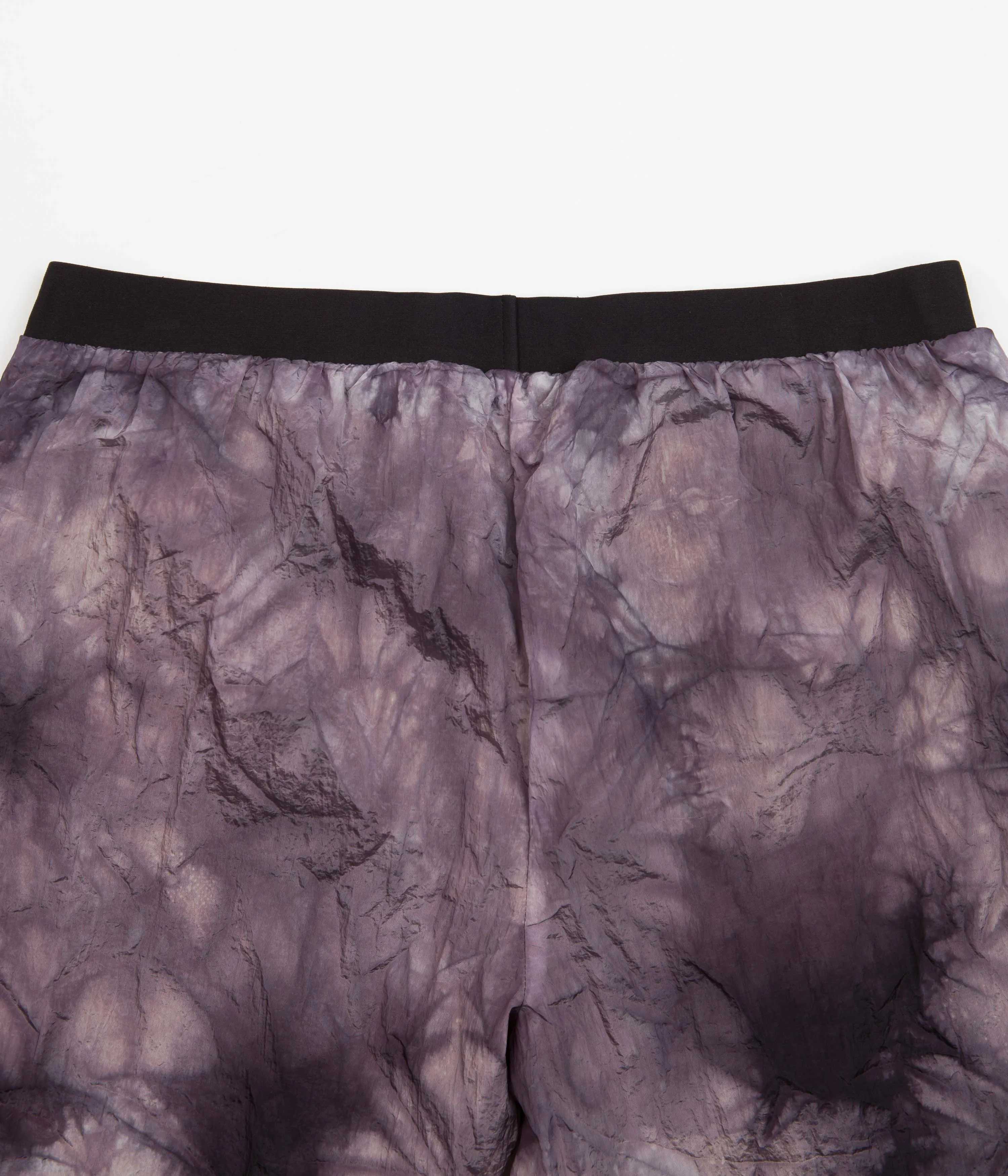 Carrier Goods Tie Dye Trail Runner Shorts - Purple