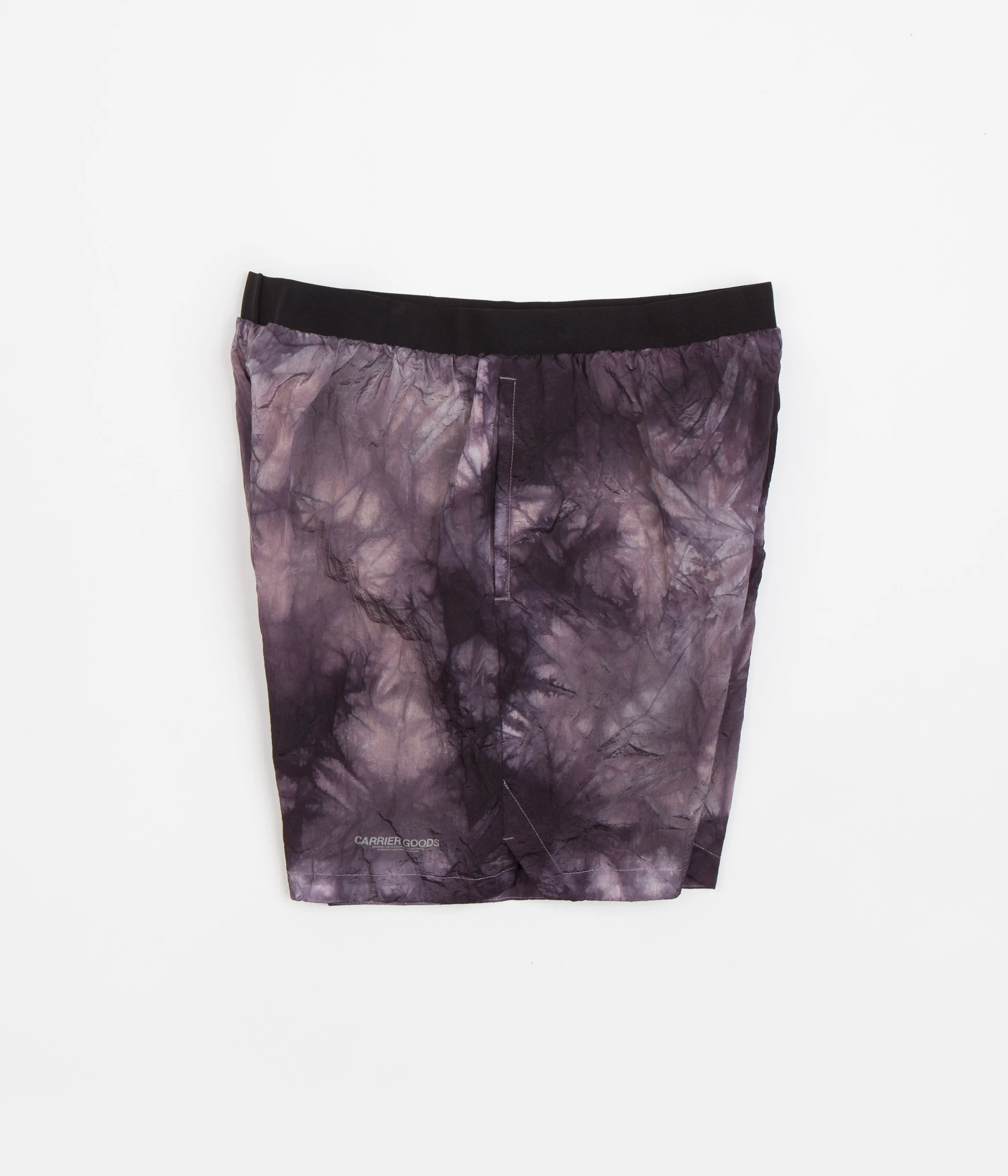 Carrier Goods Tie Dye Trail Runner Shorts - Purple