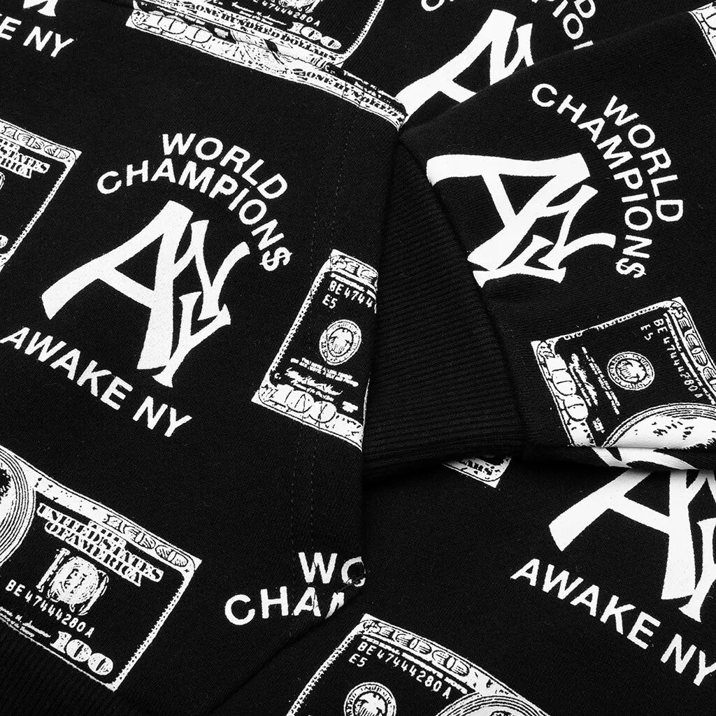 Champion$ Hoodie - Black