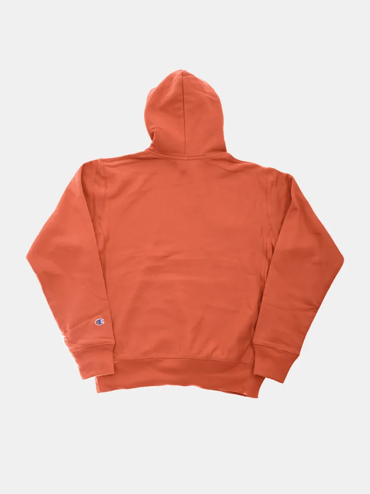 Champion Reverse Weave Hood - Ambitious Orange