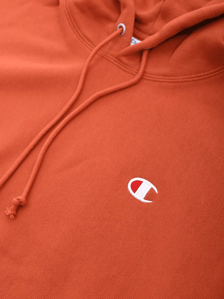 Champion Reverse Weave Hood - Ambitious Orange