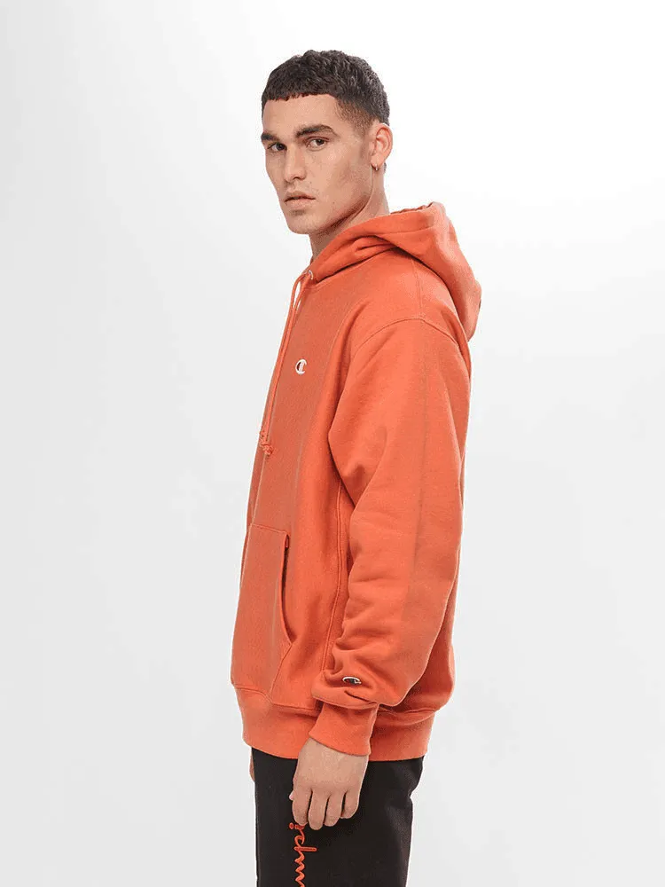 Champion Reverse Weave Hood - Ambitious Orange