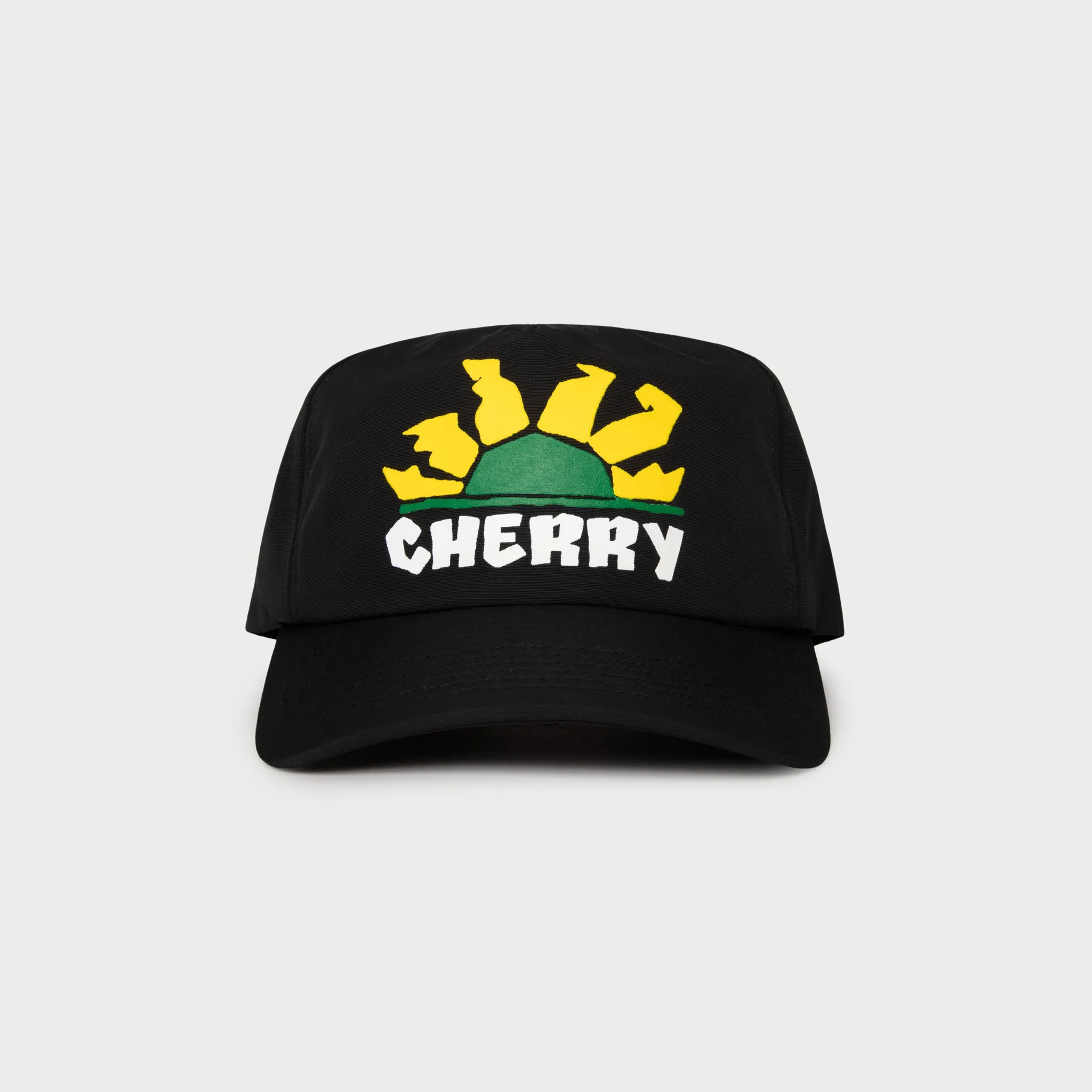 Cherry Sun Nylon 5 Panel (Black)