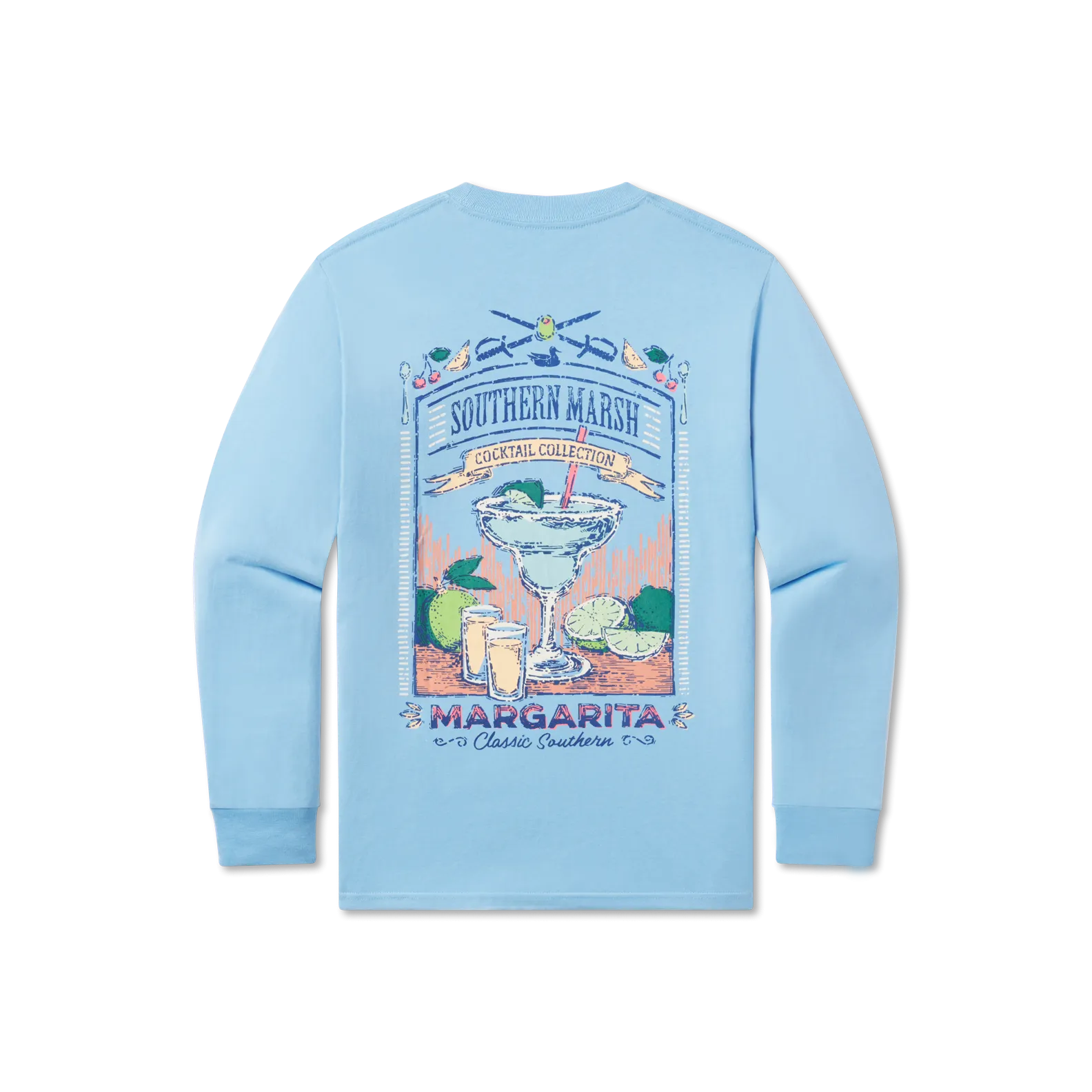 Cocktail Tee - Margarita - Long Sleeve