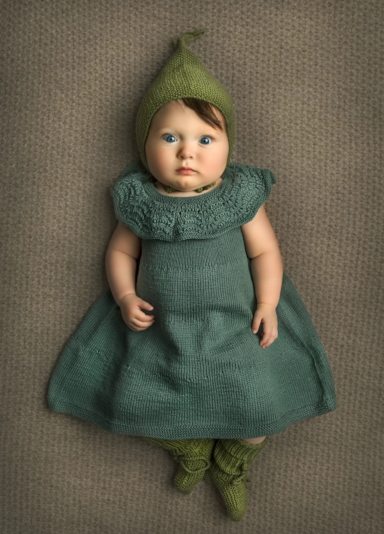 Cotton Blossom Dress - Earth Colours