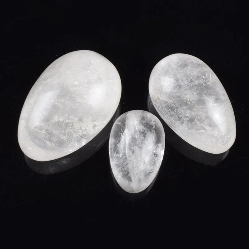 Crystal Stone Quartz Kegel Exercise Yoni Eggs Set