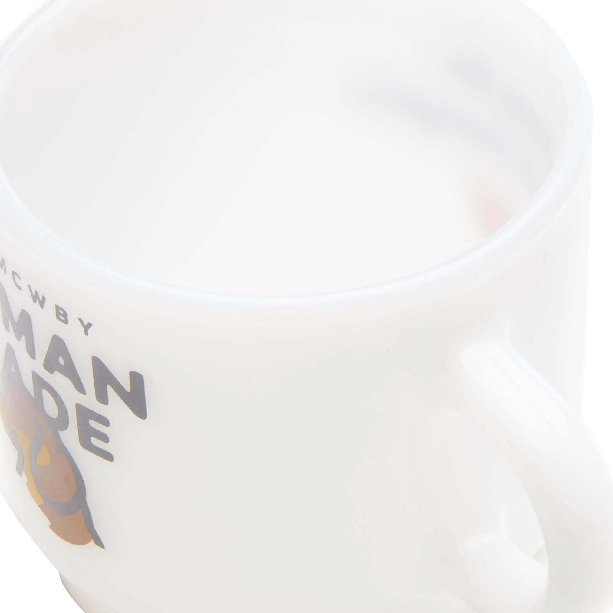 Dachs Glass Mug - White