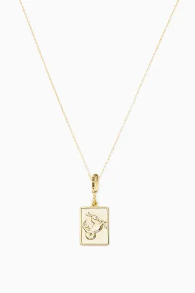 Delicate Chain   Zodiac Charm