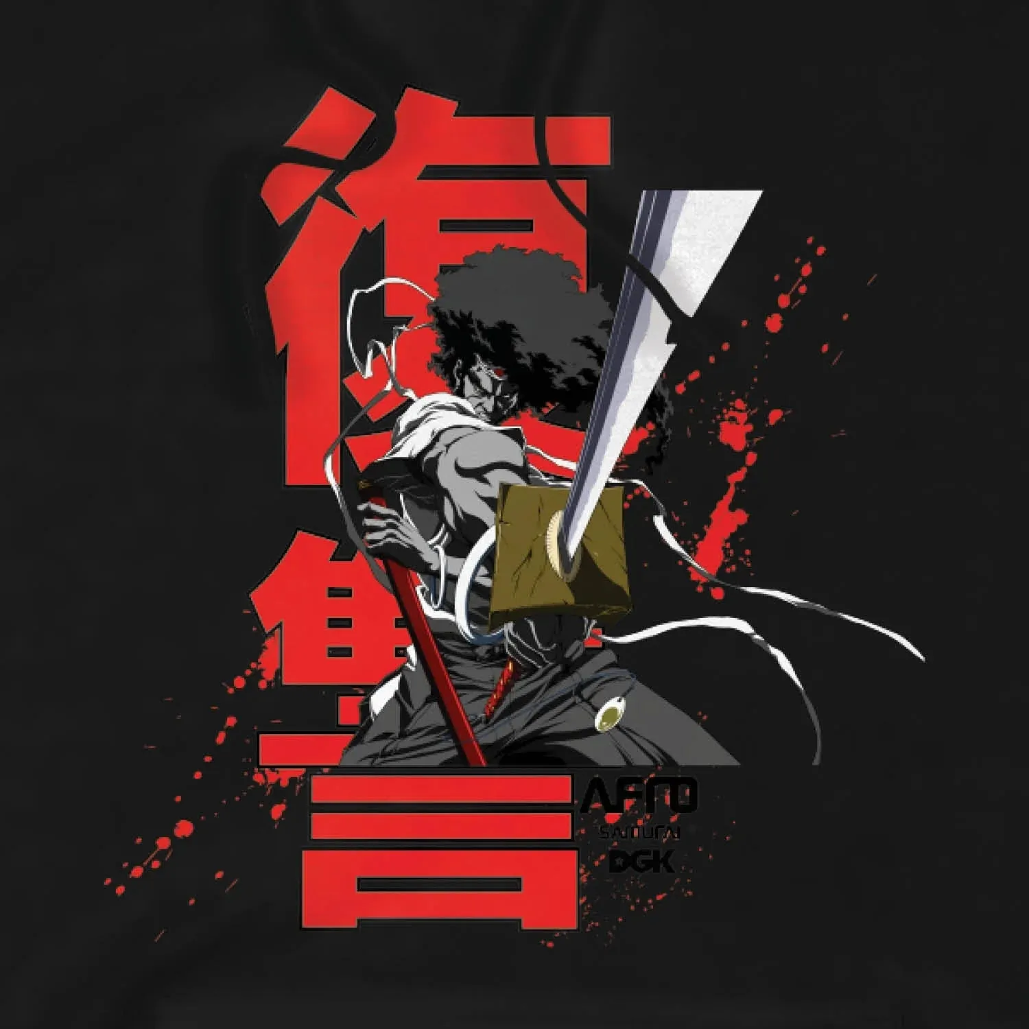 DGK X AFRO SAMURAI Afro Graphic Pullover Hoody