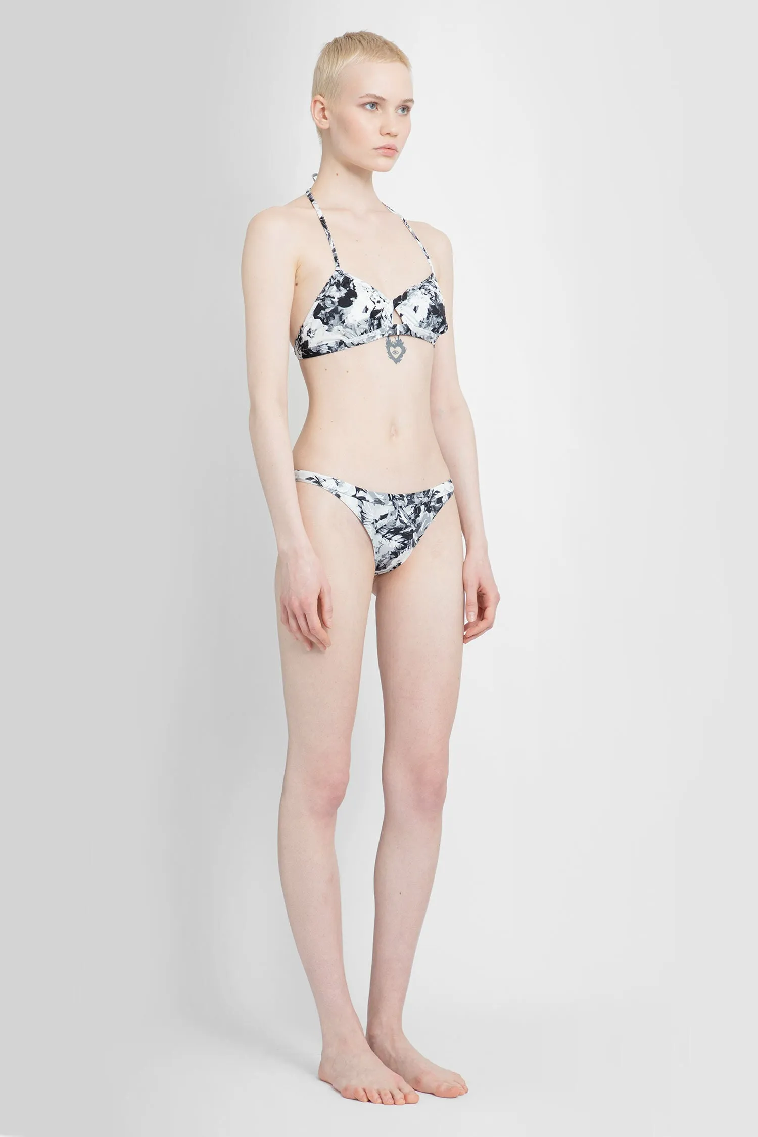 DRIES VAN NOTEN WOMAN BLACK&WHITE SWIMWEAR