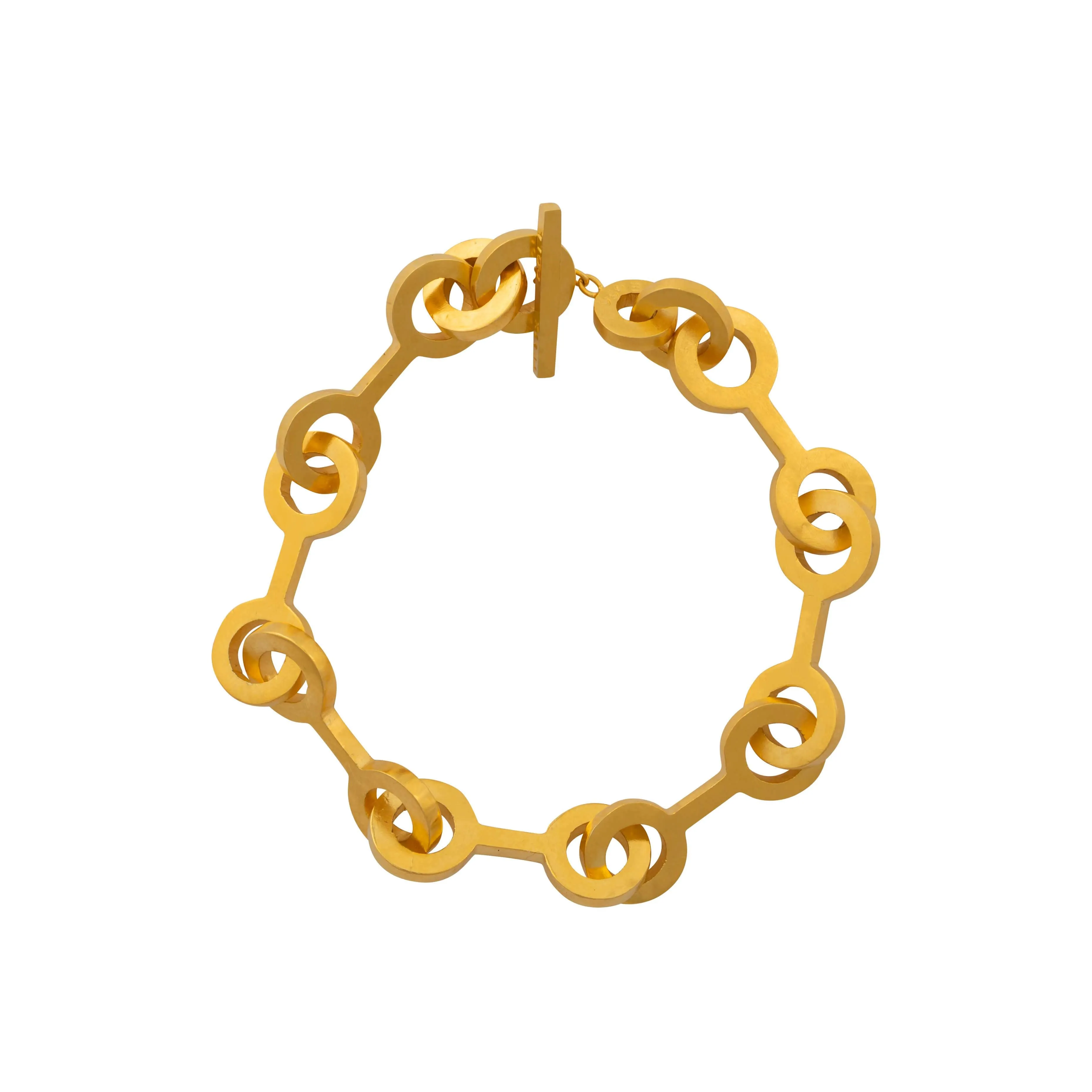 E 466 - Double Circle Bracelet