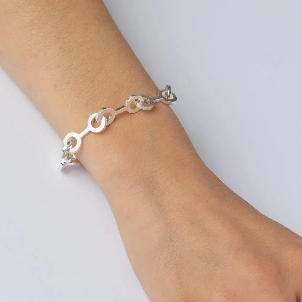 E 466 - Double Circle Bracelet