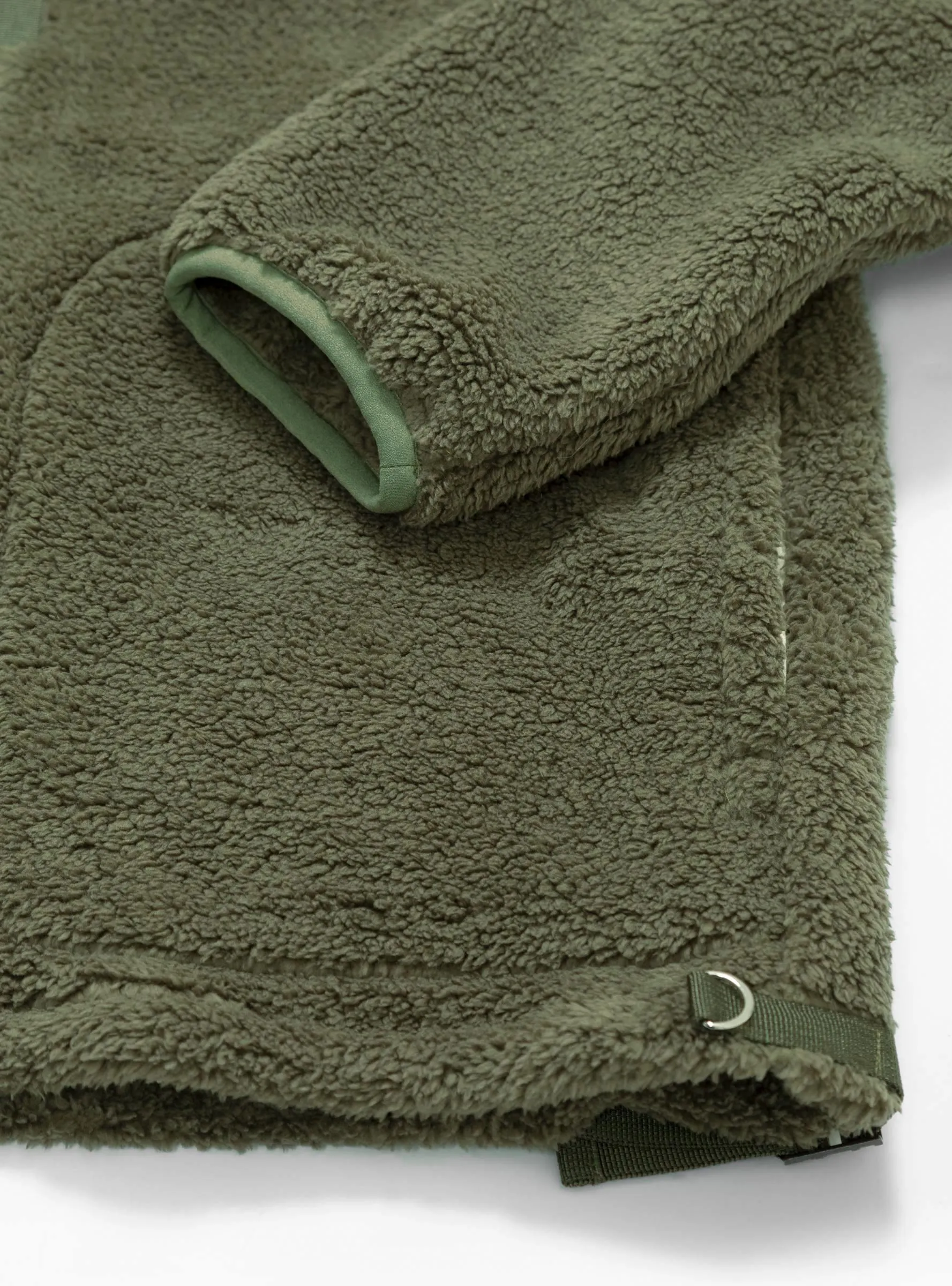 Fleece Hoodie Olive