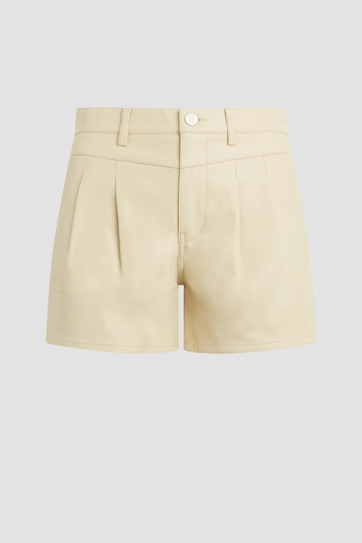 Front Yoke Pleated Short