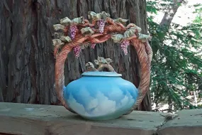 Grapevine Basket Urn