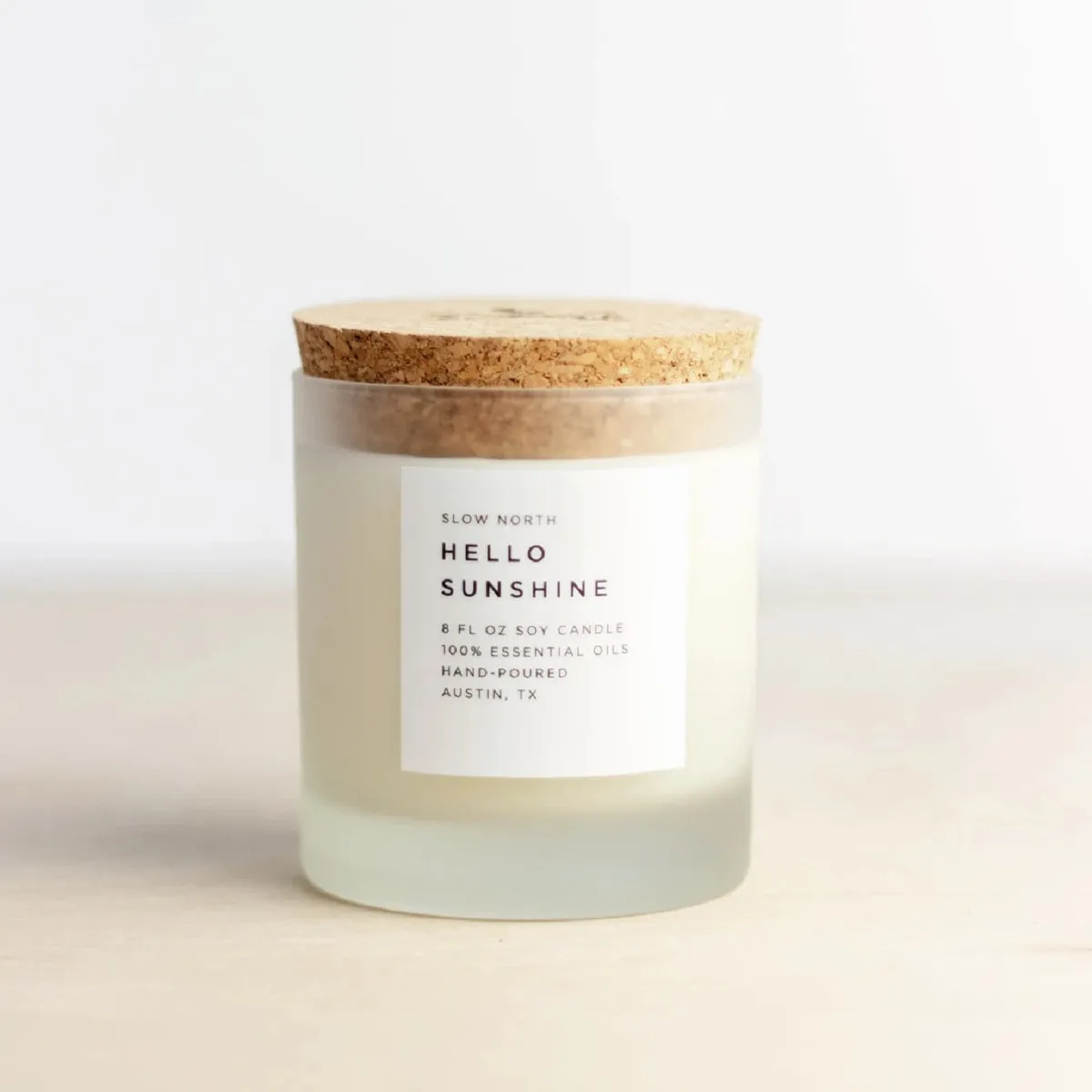 Hello Sunshine Candle