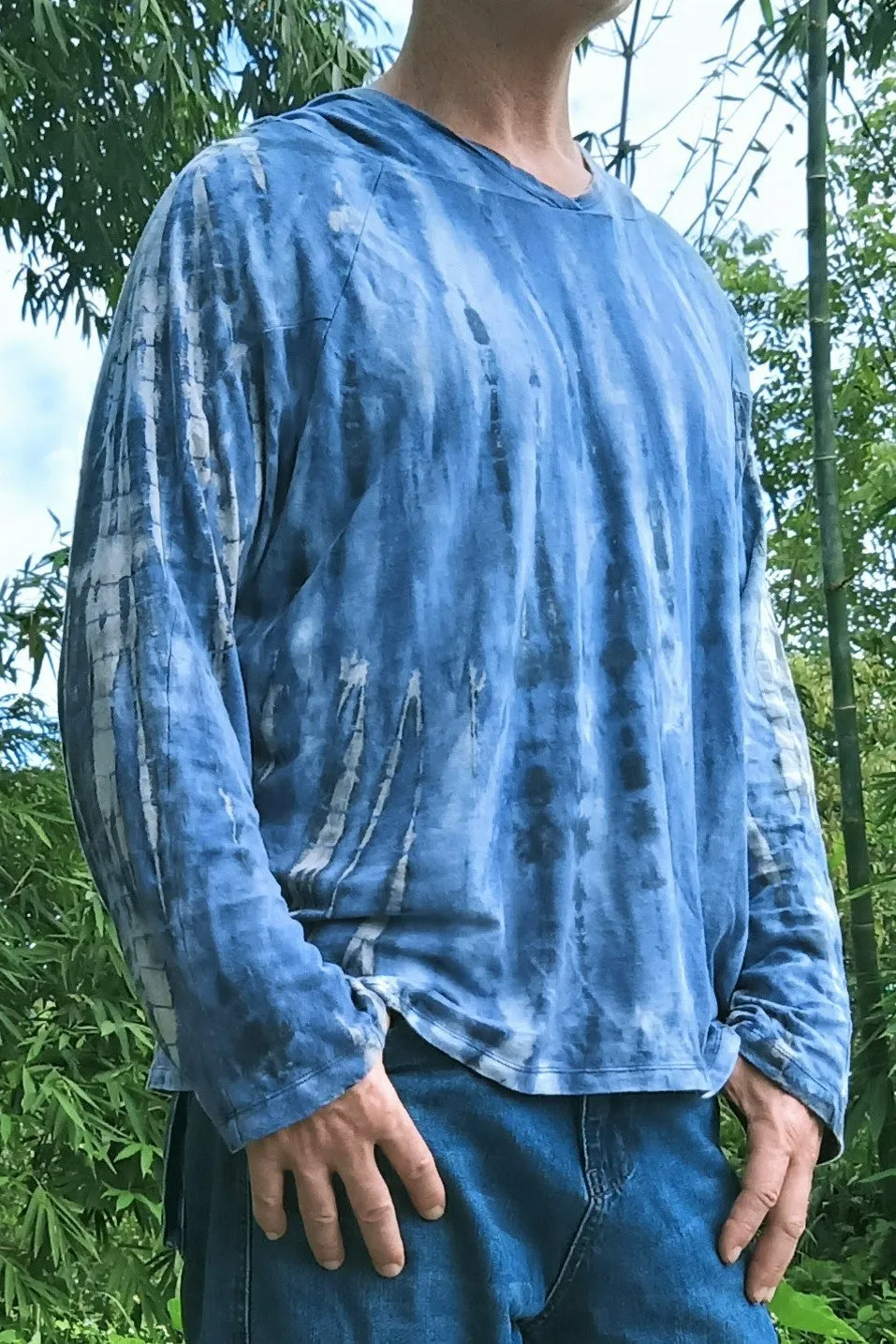 Hemp Hoody in Wildflower