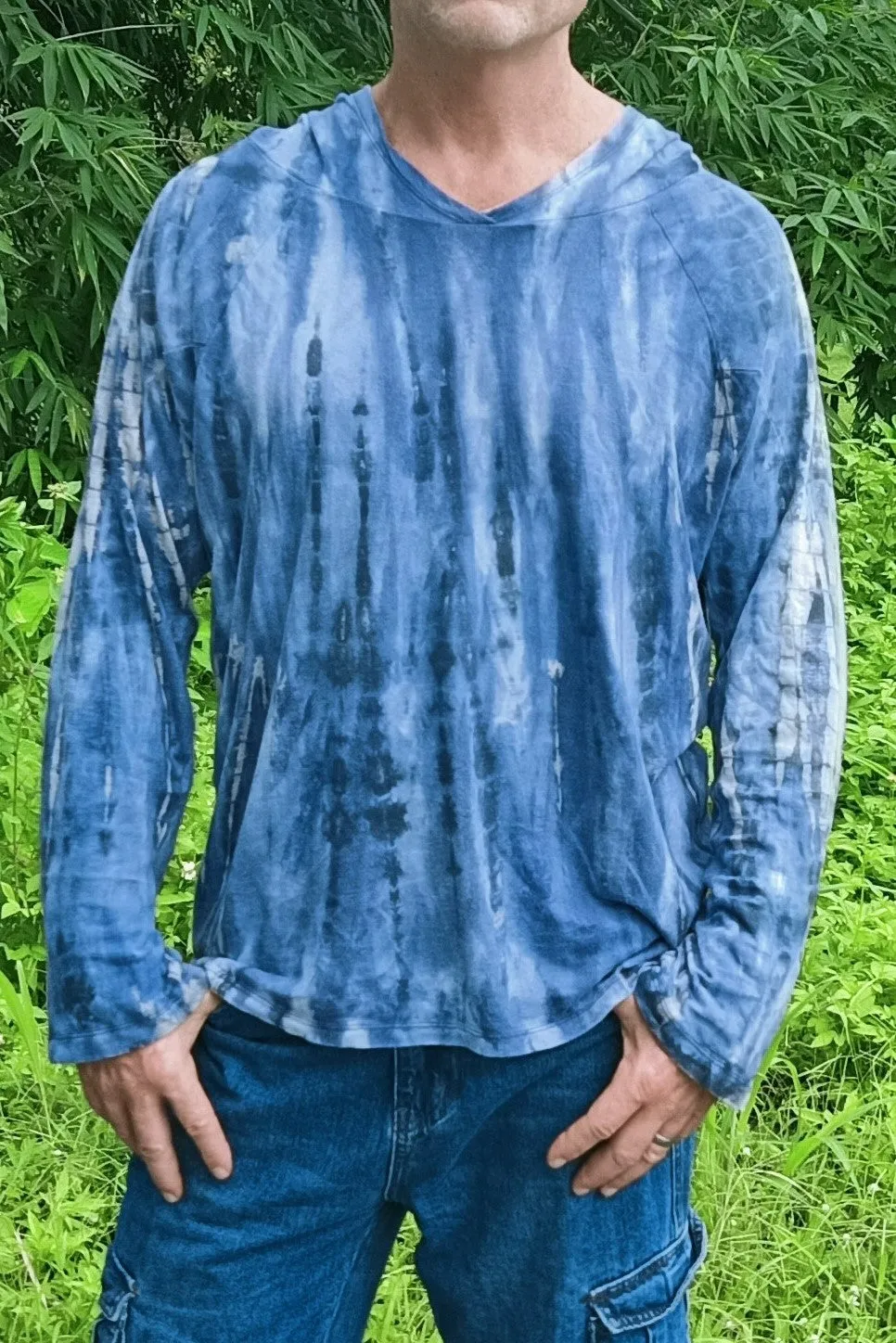 Hemp Hoody in Wildflower