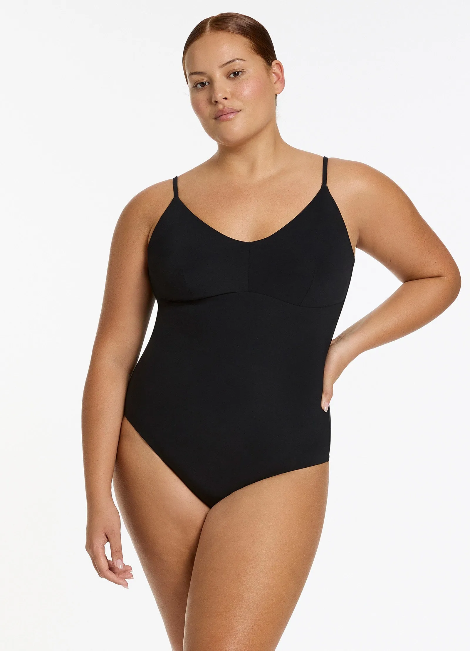 Jetset C_D Tank One Piece - Black