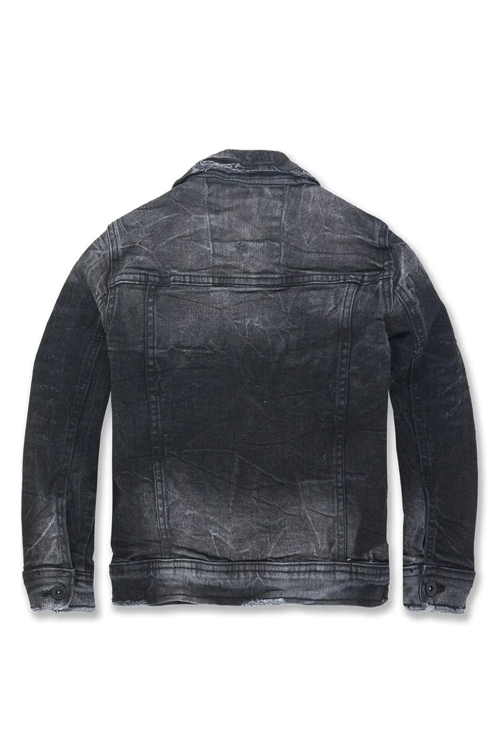 Kids Bayside Denim Trucker Jacket (Industrial Black)