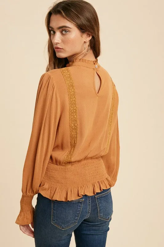 Lauren Blouse in Earthen