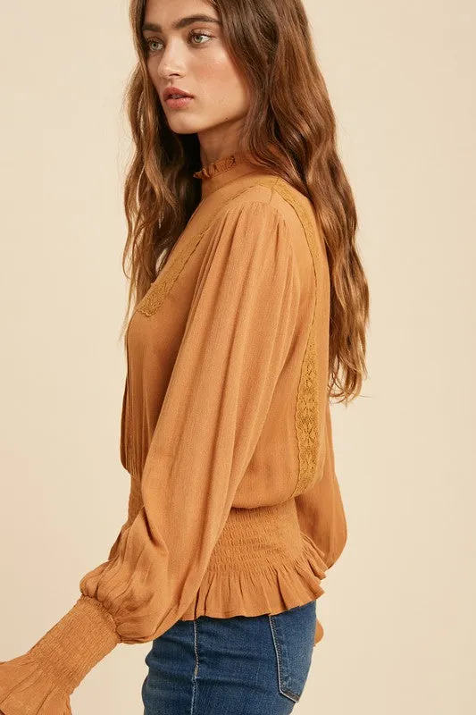 Lauren Blouse in Earthen