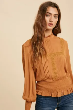 Lauren Blouse in Earthen