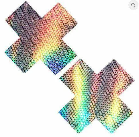 Liquid Party Holographic X Factor Pasties