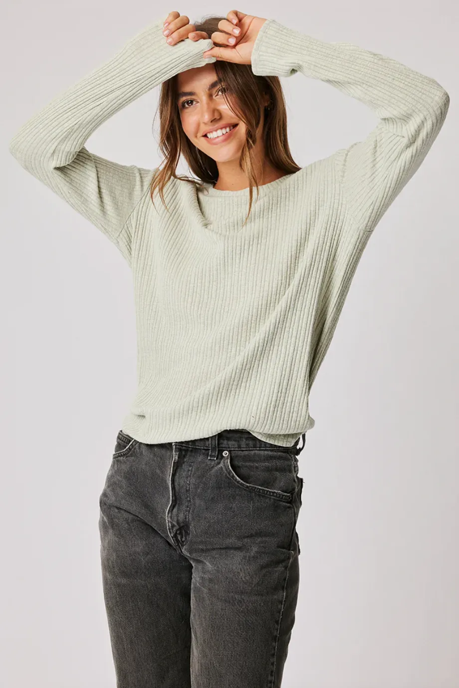 Lola Mint Knit Top