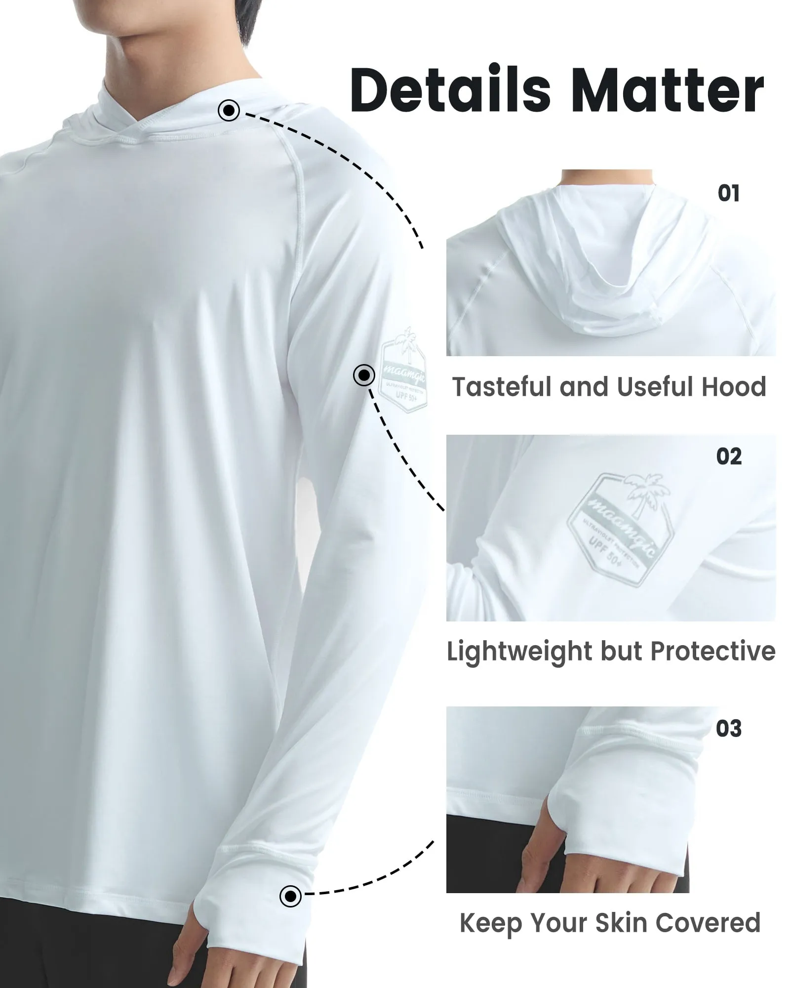 Long Sleeve Sunscreen Hooded Shirt