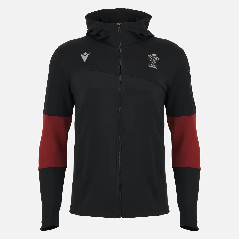 Macron Men's Wales Rugby Athleisure Hooded Jacket