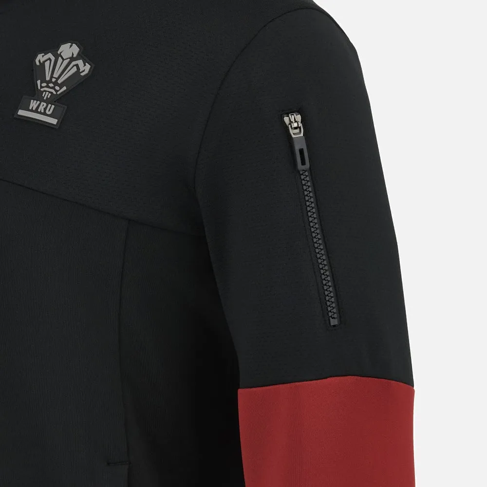 Macron Men's Wales Rugby Athleisure Hooded Jacket